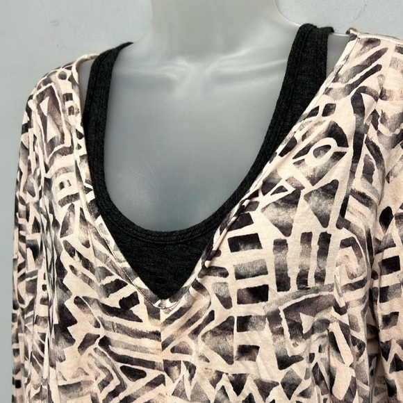 Plume & Thread 2 Piece Sleeveless Tunic / Coordinating Pullover Top Size Small - Picture 2 of 12